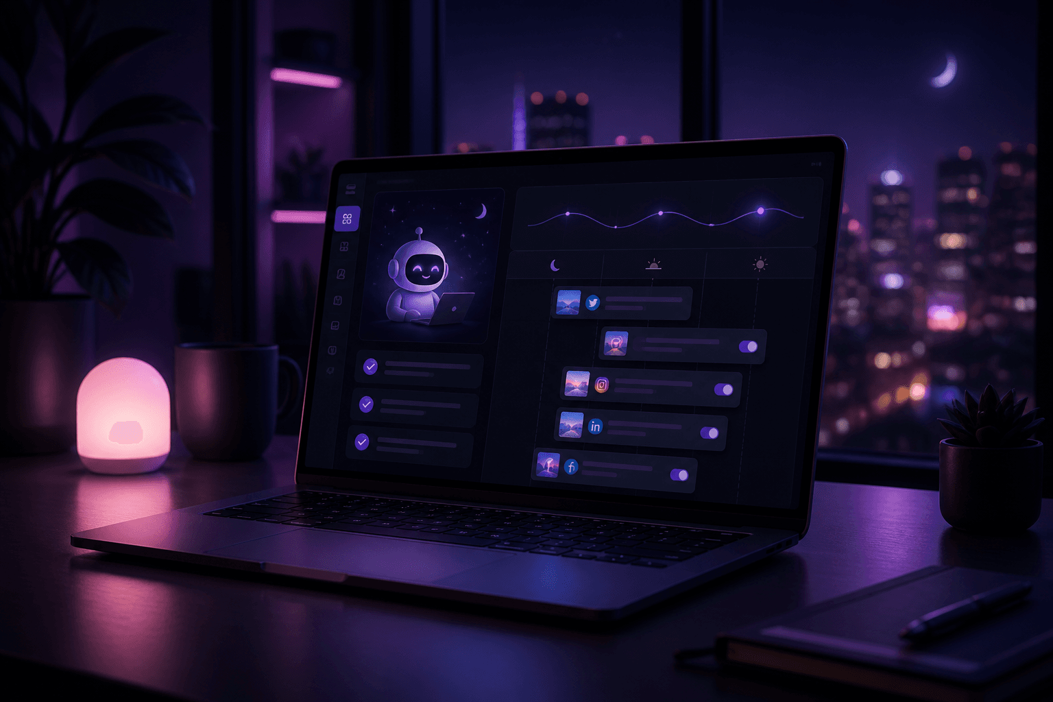 How Agent Mode posts while you sleep